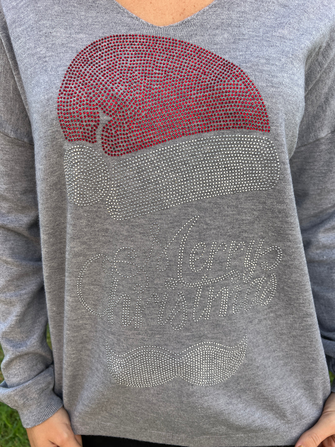 Jersey Christmas gris