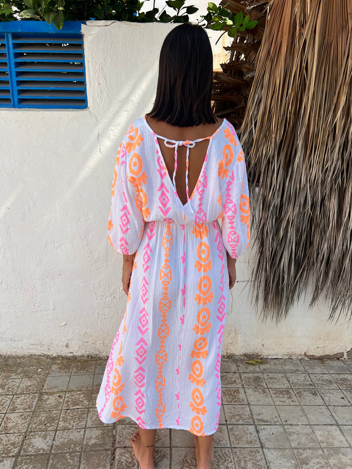 Vestido Kalea naranja