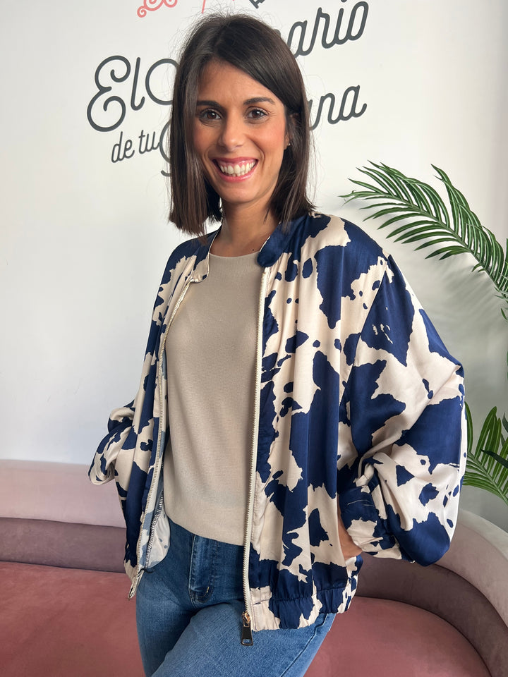 Chaqueta Carolina azul marino