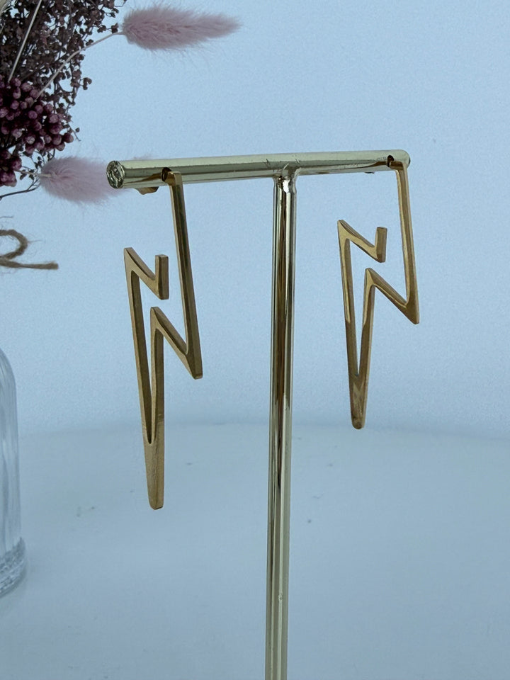 Pendientes Zeus (acero)