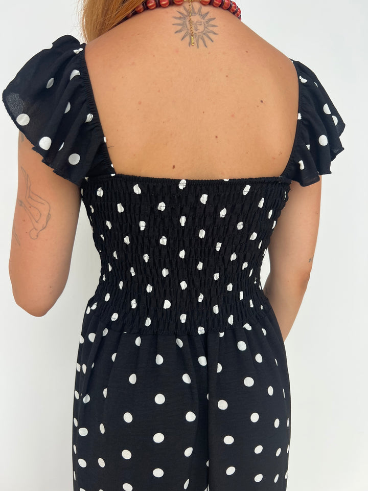 Vestido Violeta negro