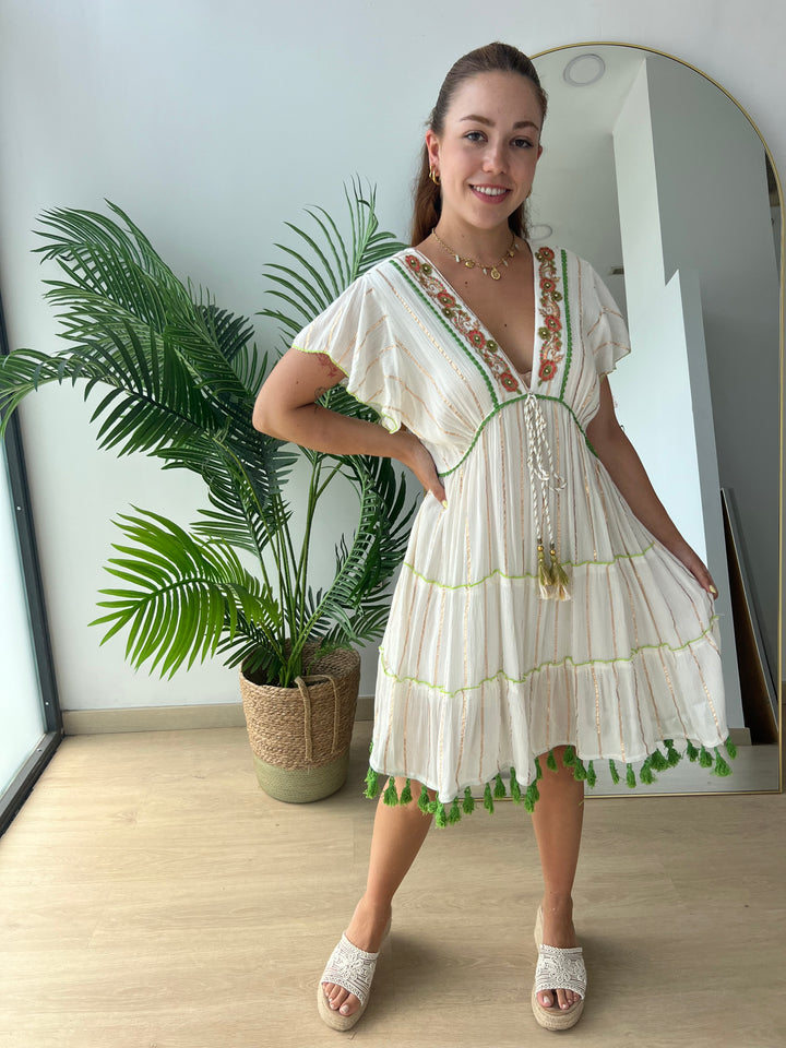 Vestido Bolonia blanco