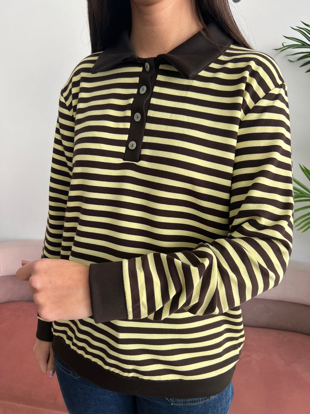 Sudadera Silvana amarillo