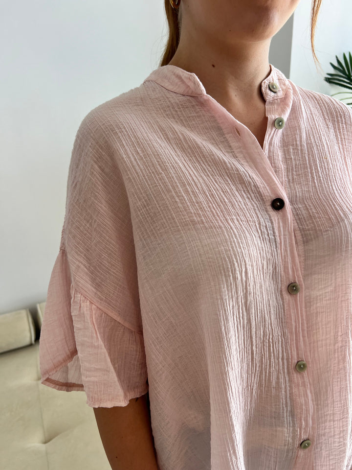 Camisa Sara rosa