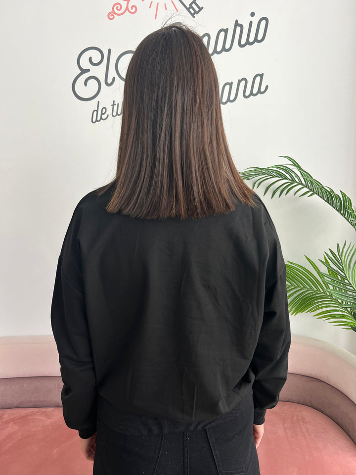 Sudadera Leire negro