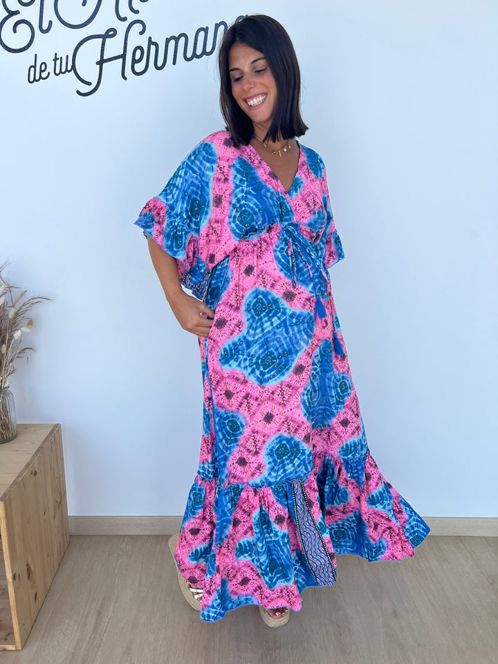 Vestido Kiran azul