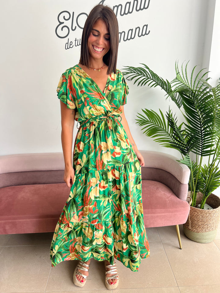 Vestido Valentina verde