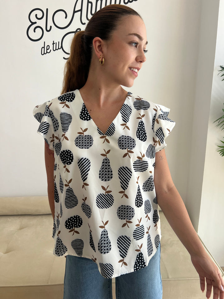 Blusa Manzanas y peras