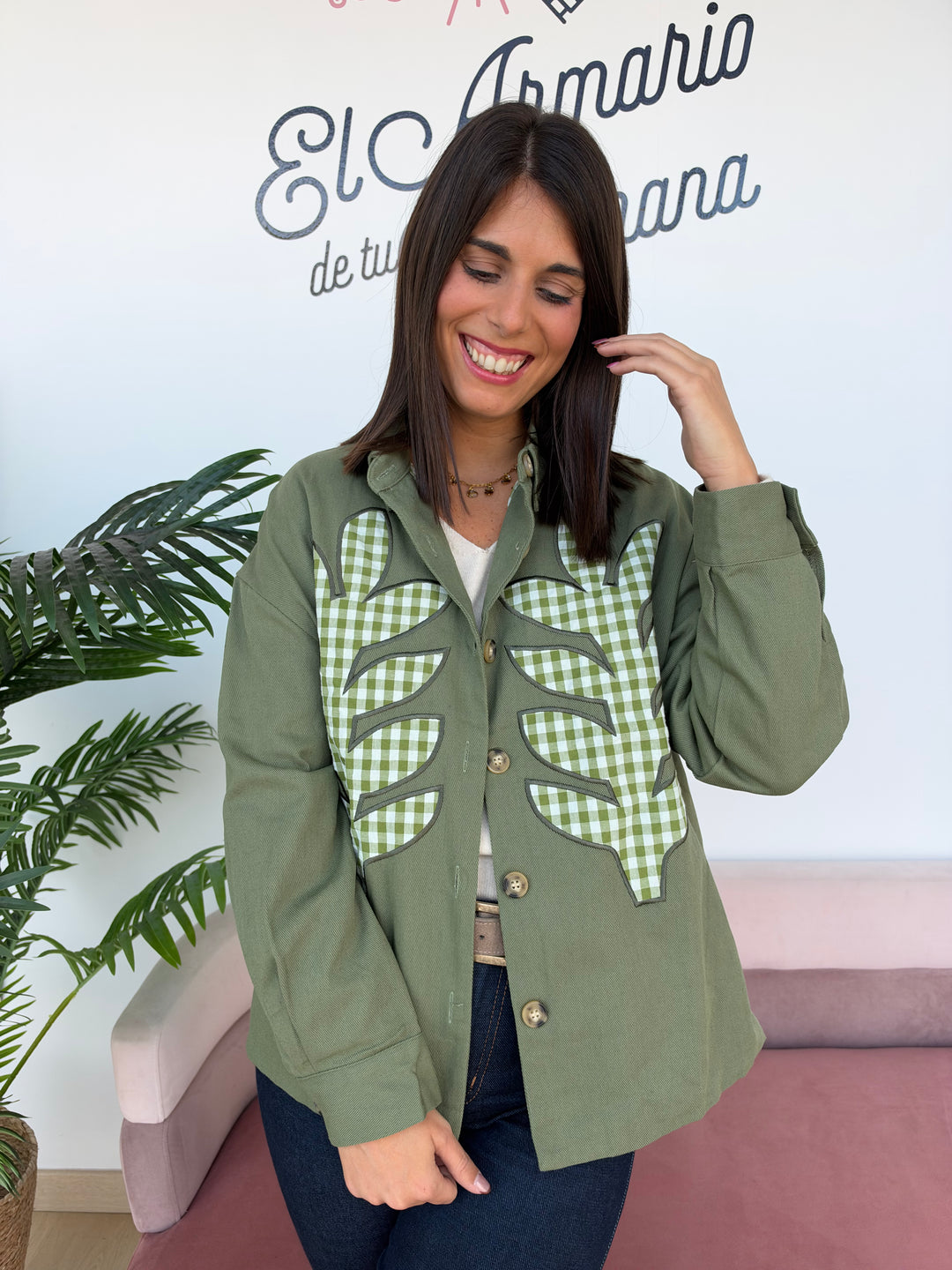 Chaqueta Marieta verde