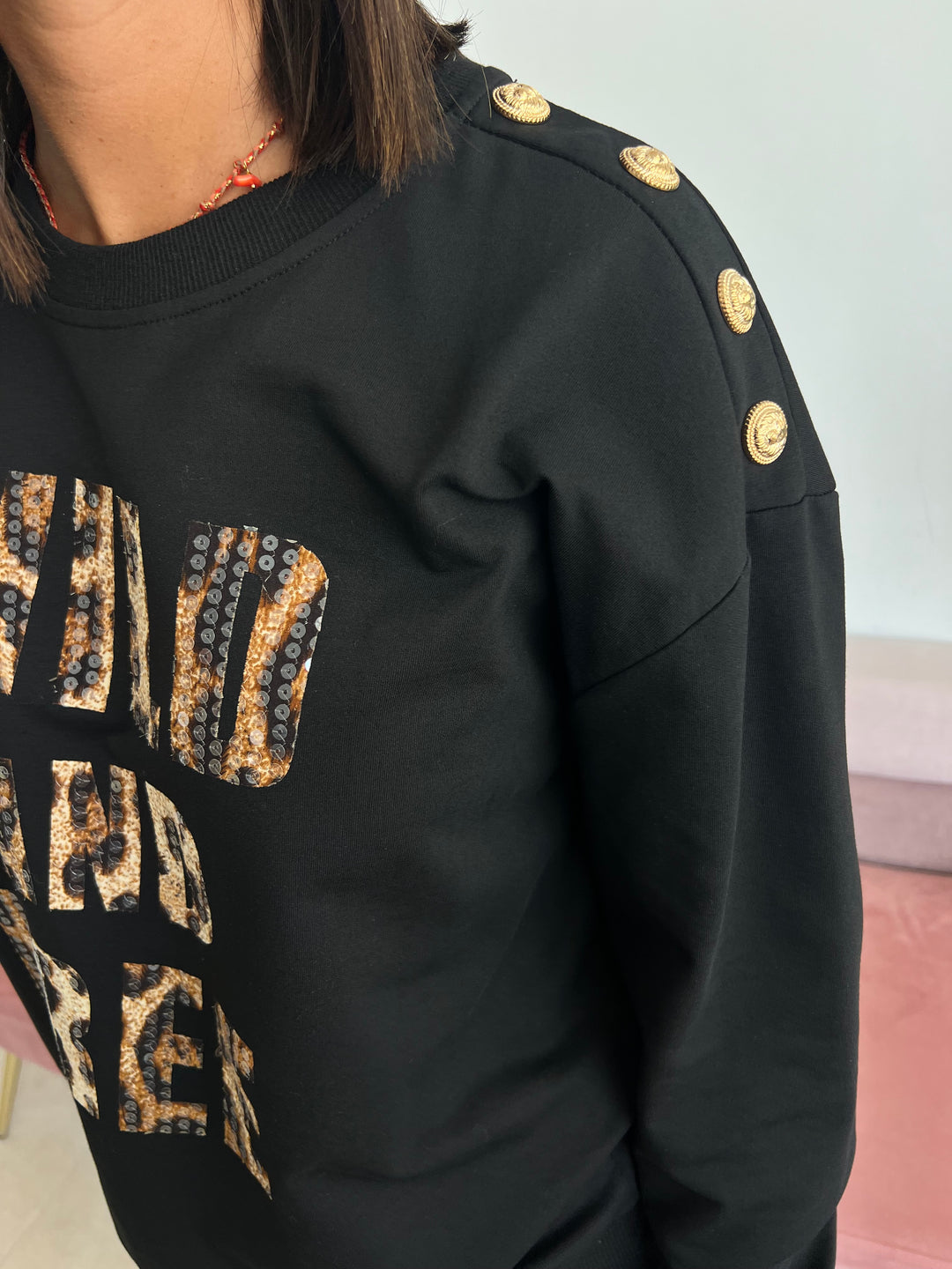 Sudadera Free negro