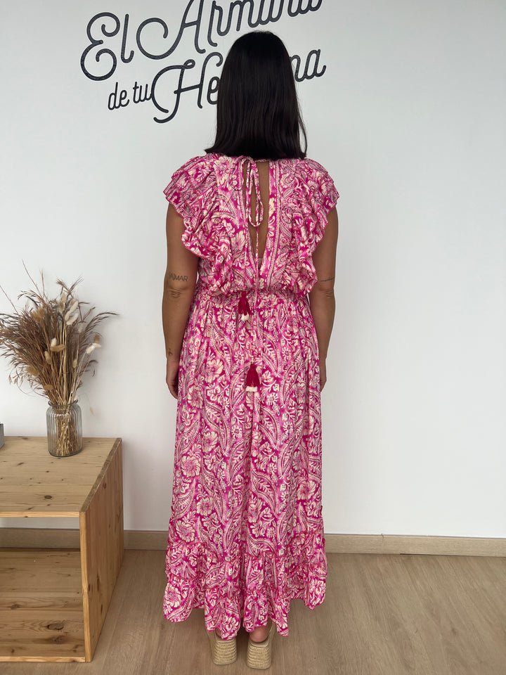 Vestido Korma rosa