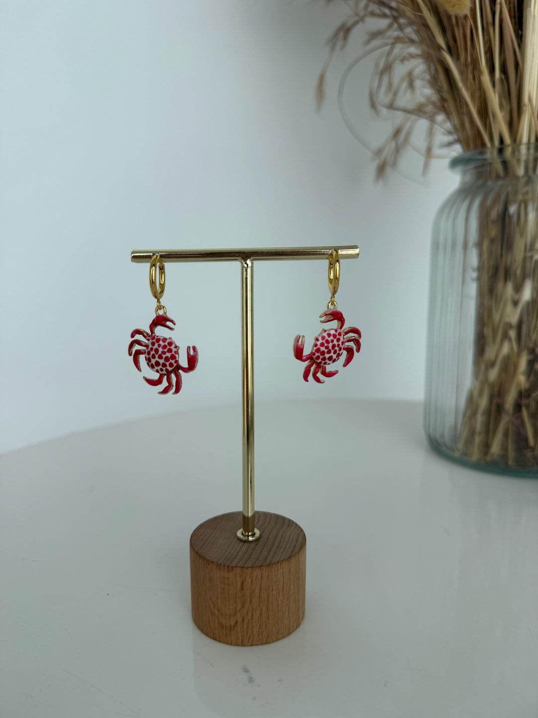 Pendientes Cangrejo (acero)
