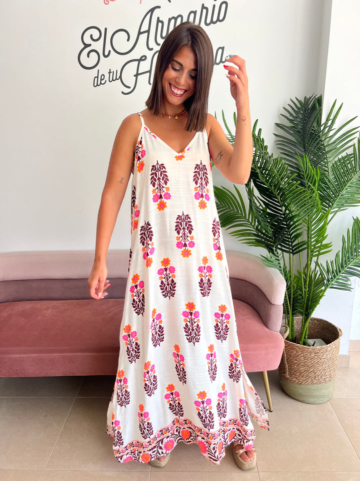 Vestido Trini marrón