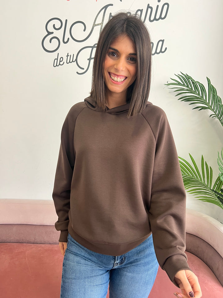 Sudadera Alana marrón