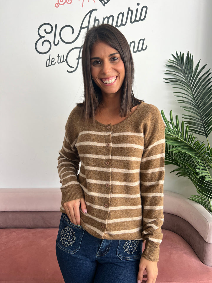 Chaqueta Marina marrón
