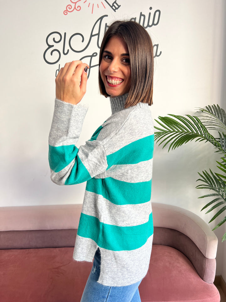 Jersey Ingrid gris