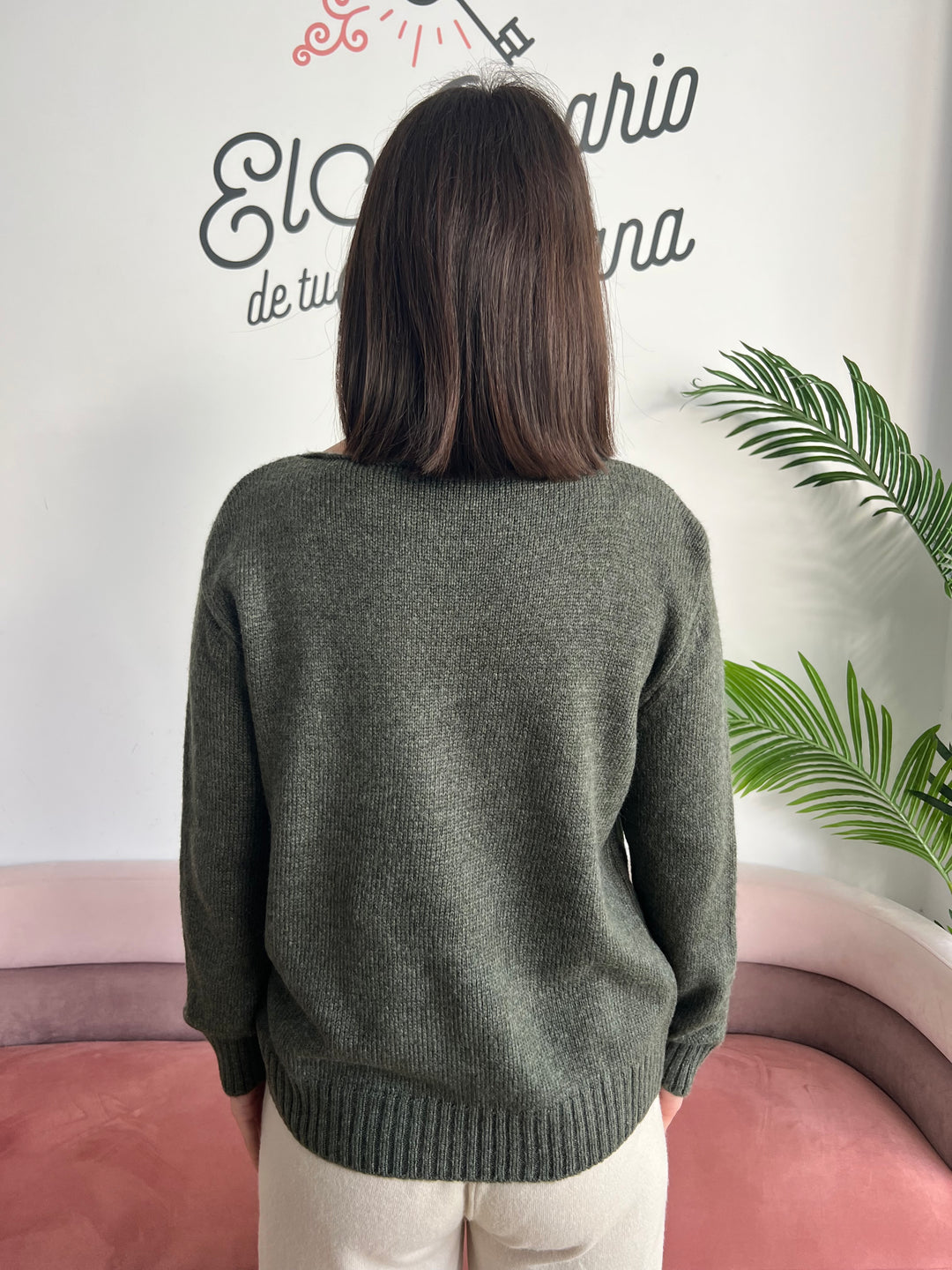 Jersey Bella verde militar