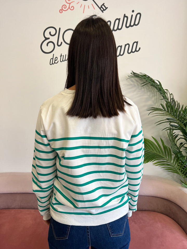 Sudadera Adela verde