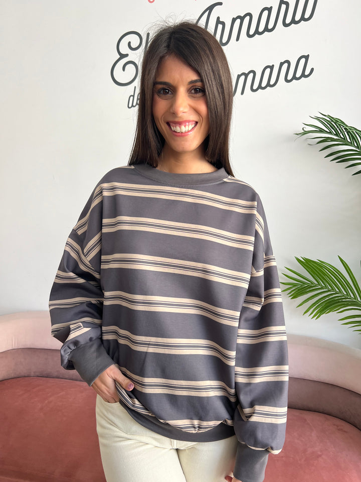 Sudadera Francis gris