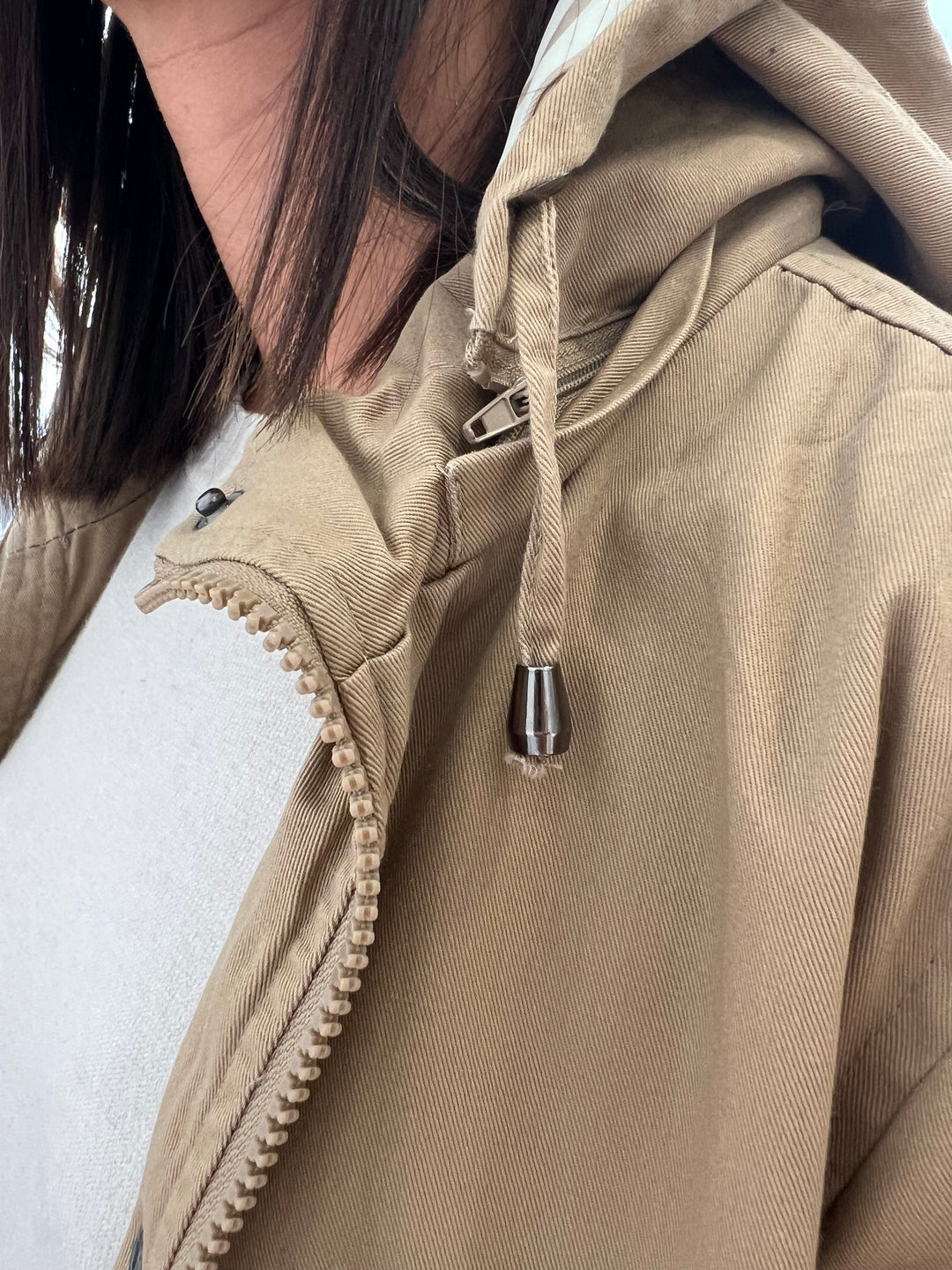 Chaqueta Victoria camel