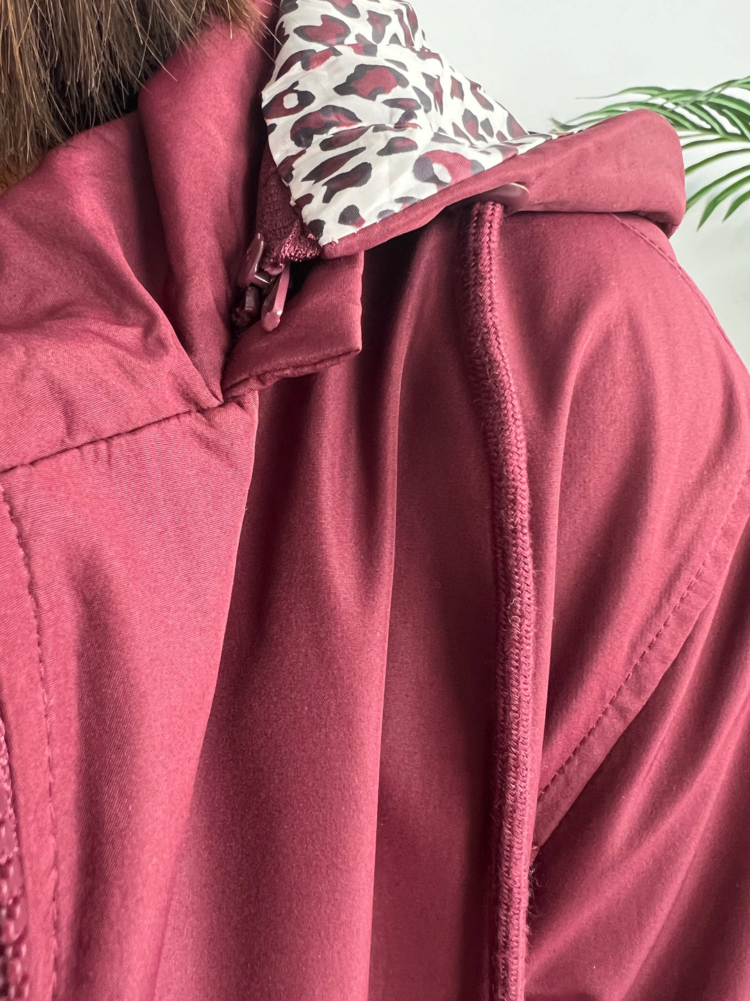 Chaqueta Reversible Leopardo