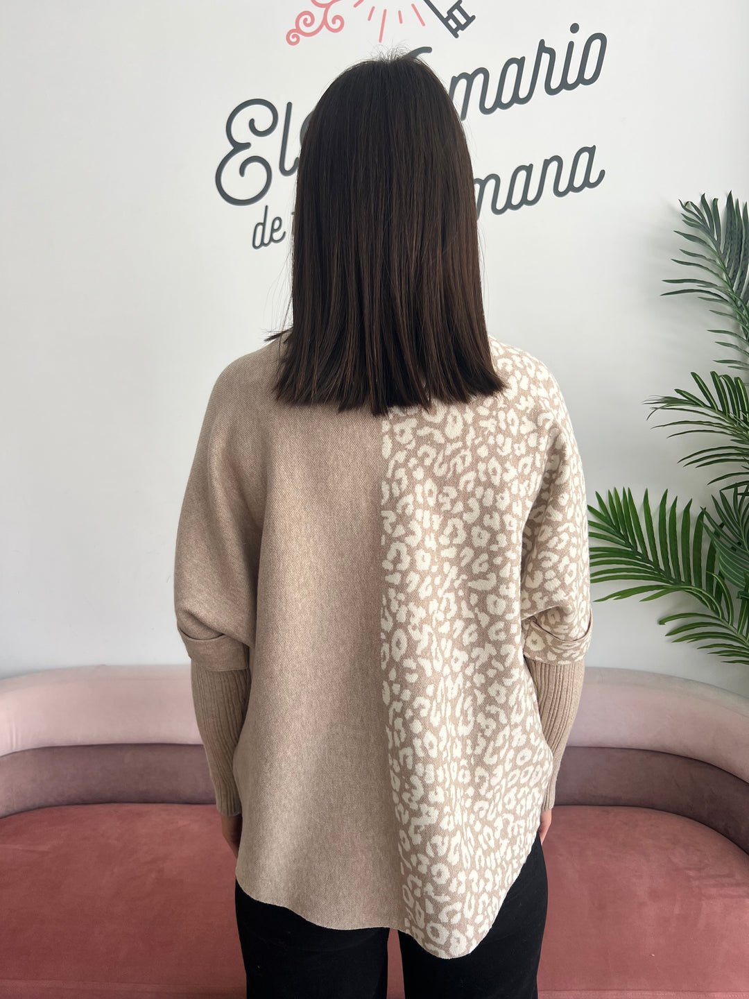 Jersey Mariola beige oscuro
