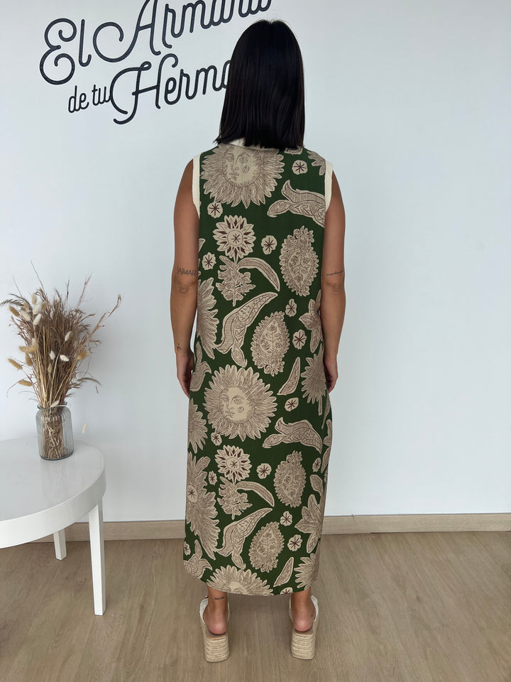 Vestido Saray verde