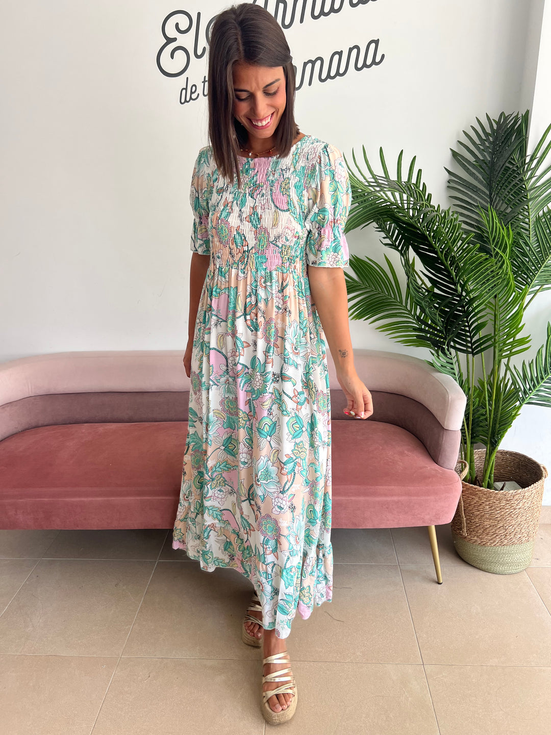 Vestido Esmeralda verde