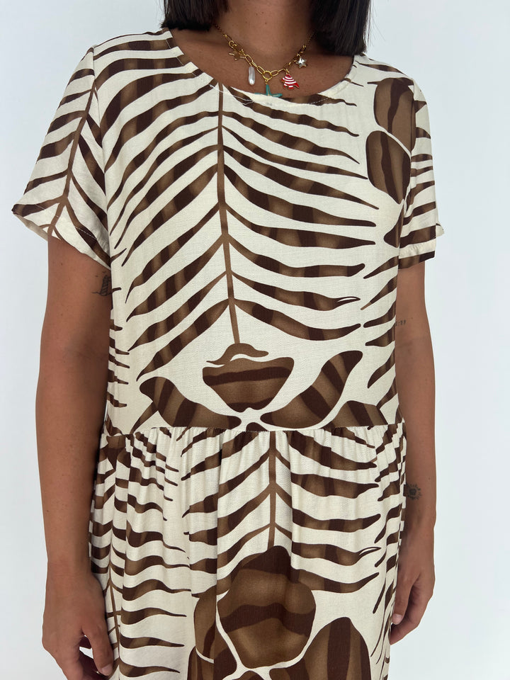 Vestido Dante marrón