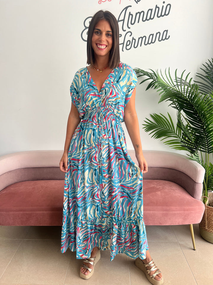 Vestido Tarifa azul