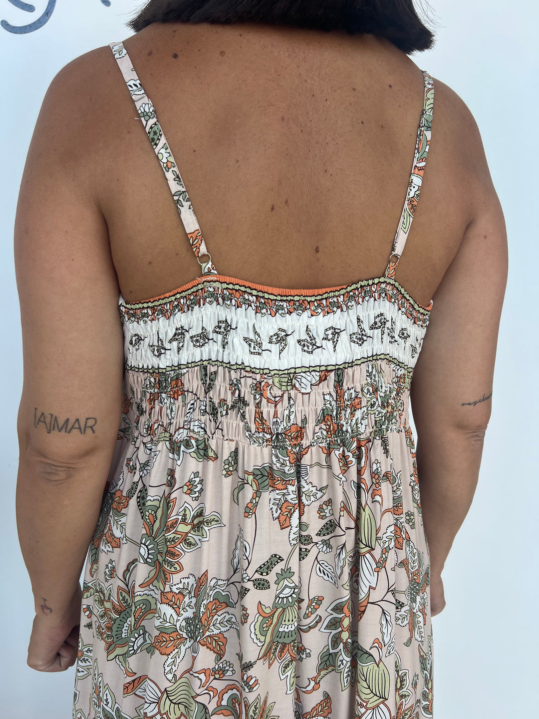 Vestido Esther salmón