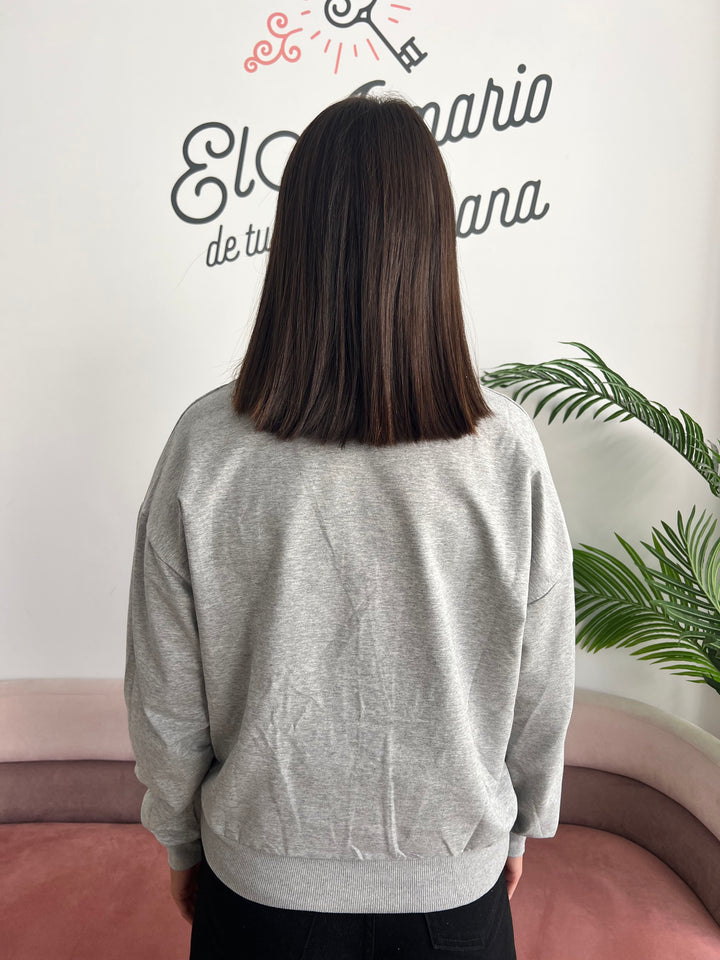Sudadera Coraima gris