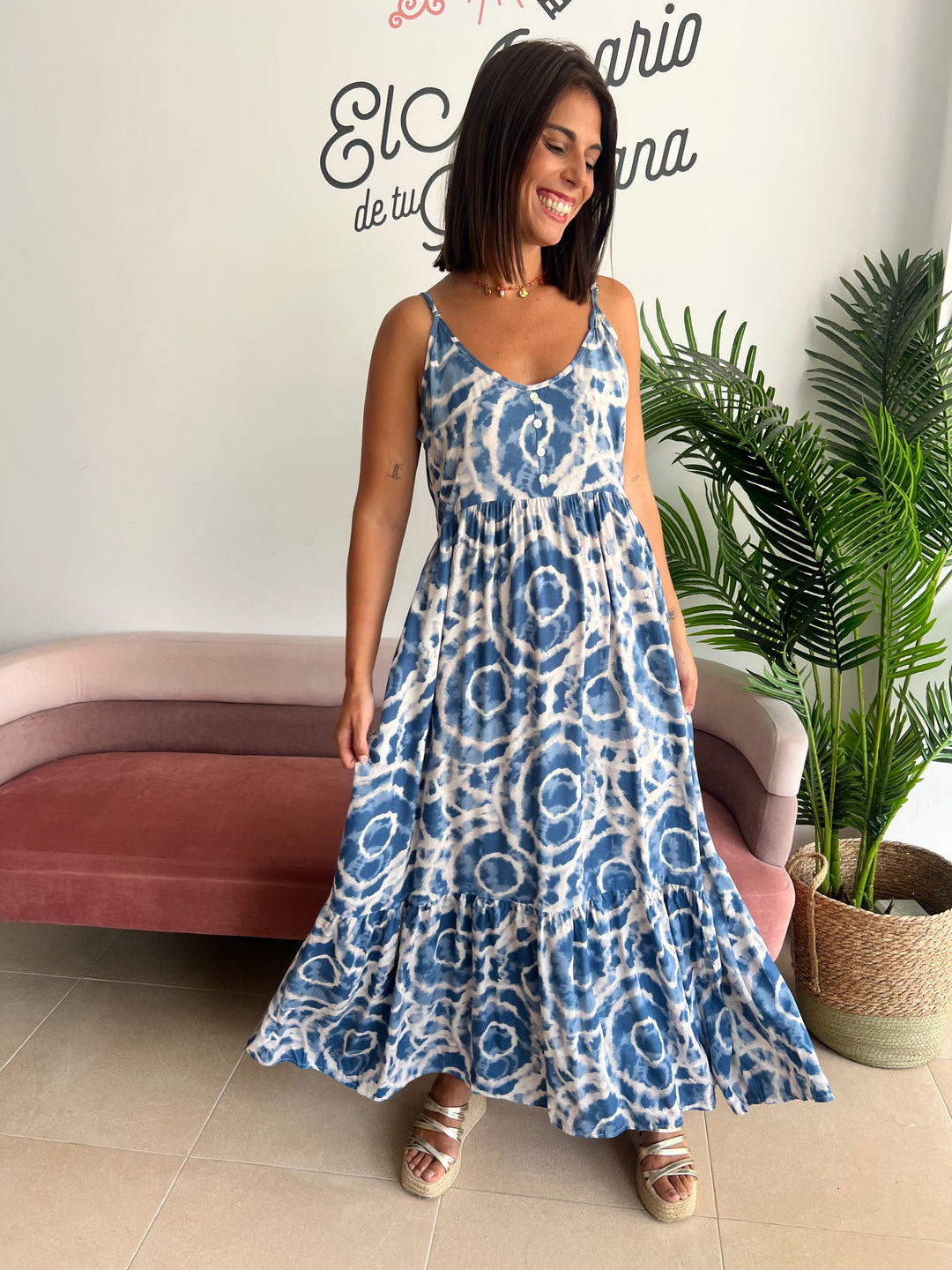 Vestido Judith azul