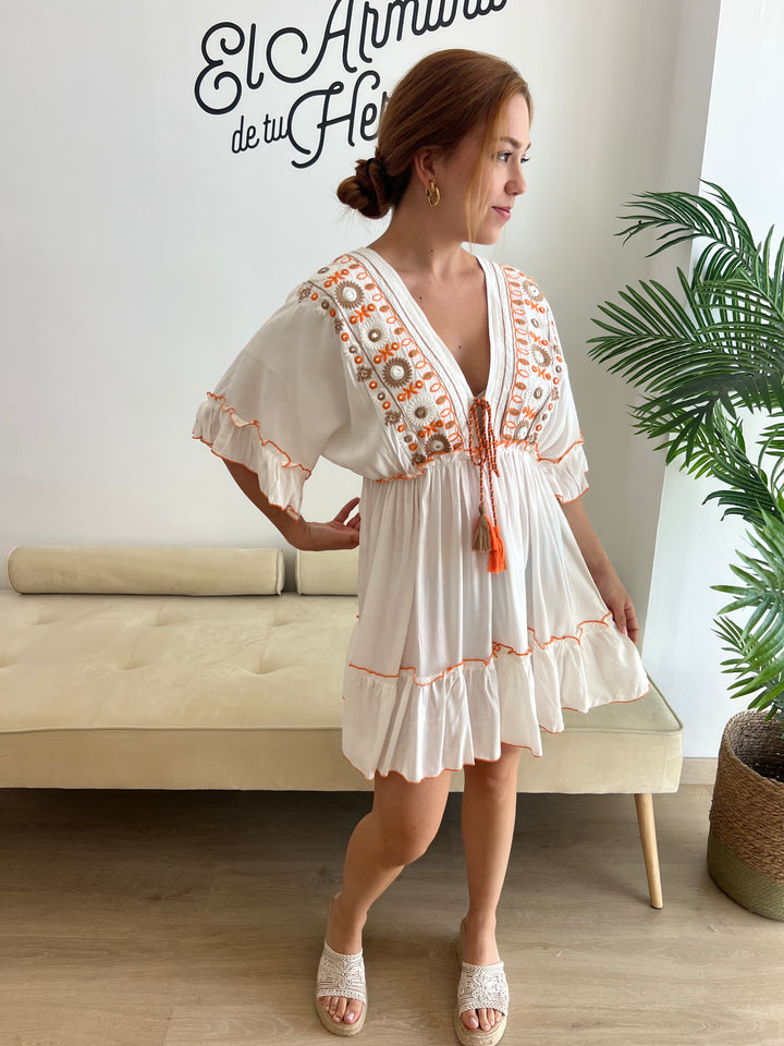 Vestido Sharon naranja