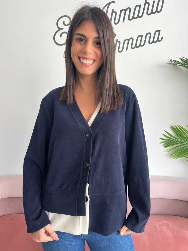 Chaqueta Noemí azul marino