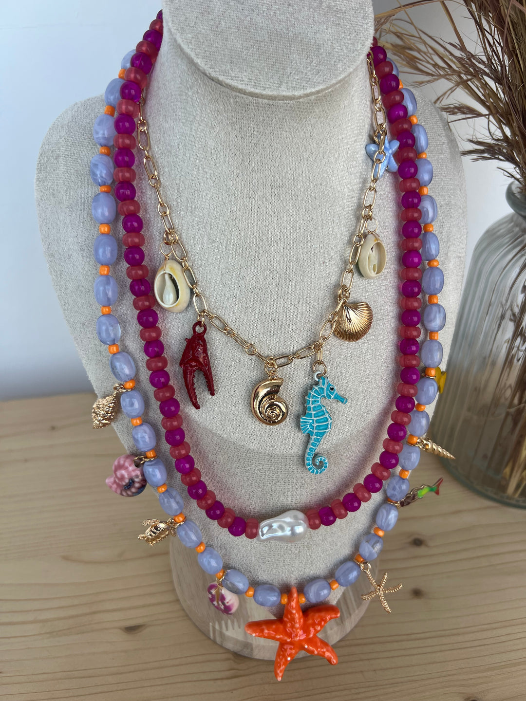 Pack Collar Maldivas (no acero)