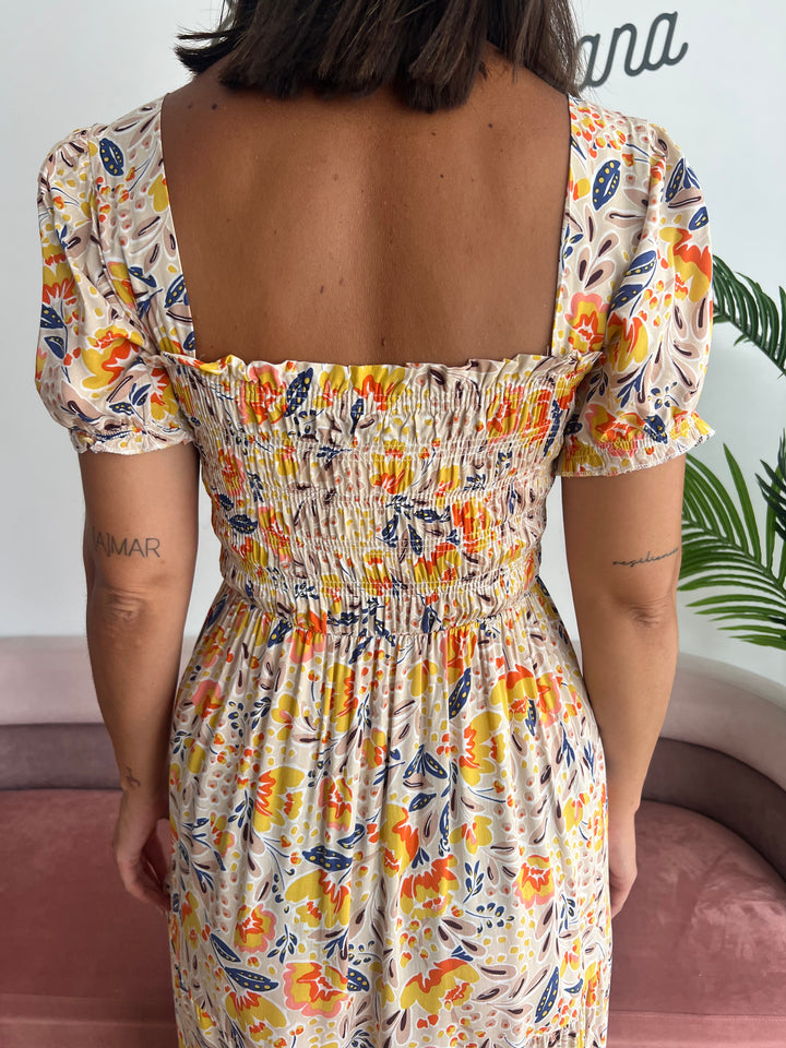 Vestido Zoraida beige