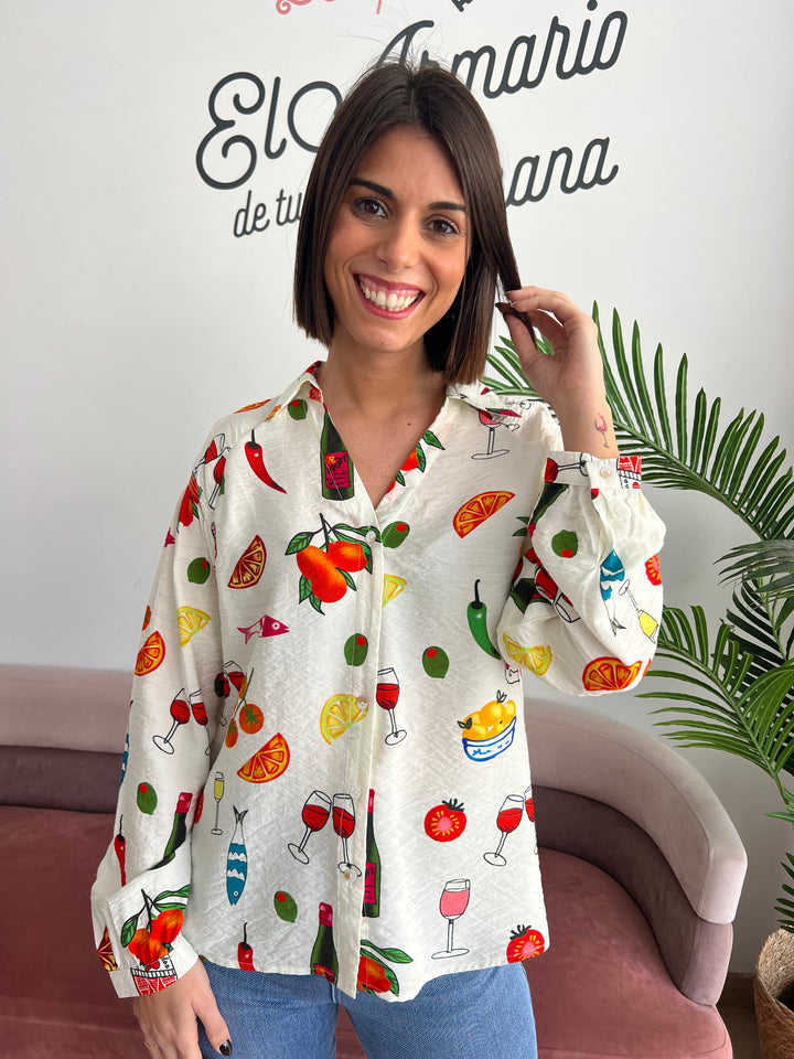 Camisa Dolce rojo