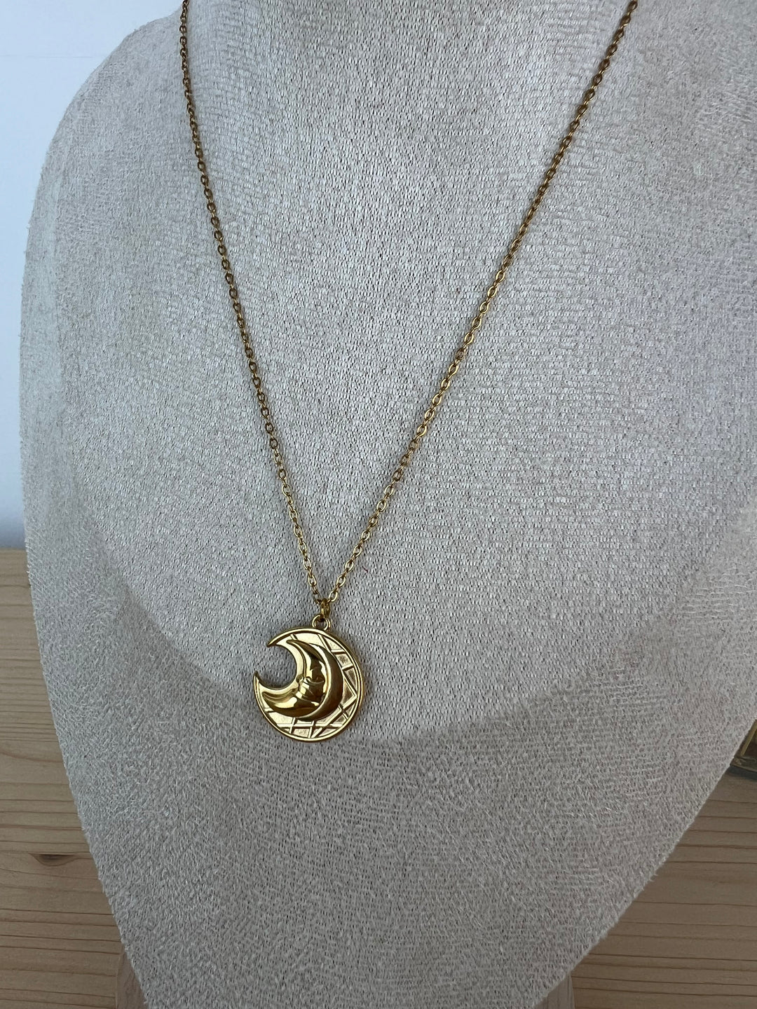 Collar Luna (acero)