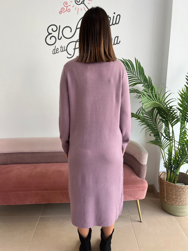 Vestido Lugo malva