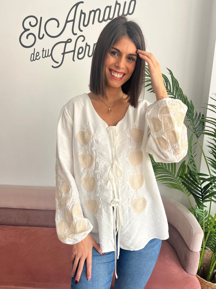 Camisa Lía blanco