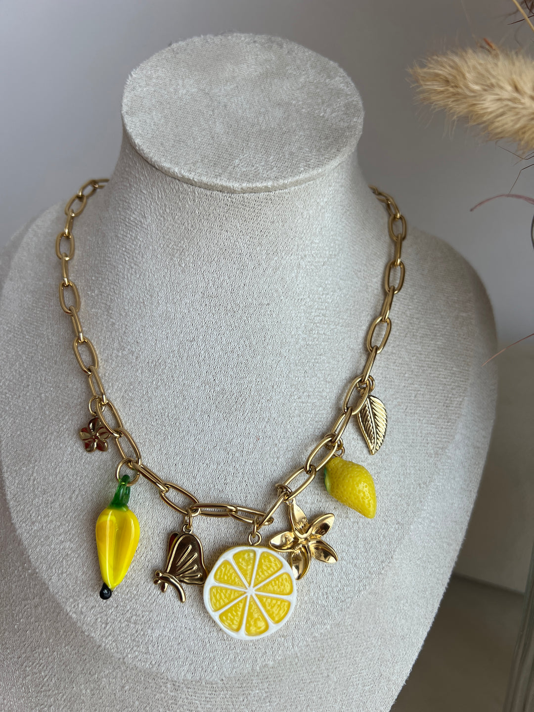 Collar Limones (acero)