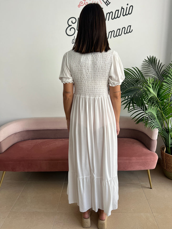 Vestido Mulán blanco