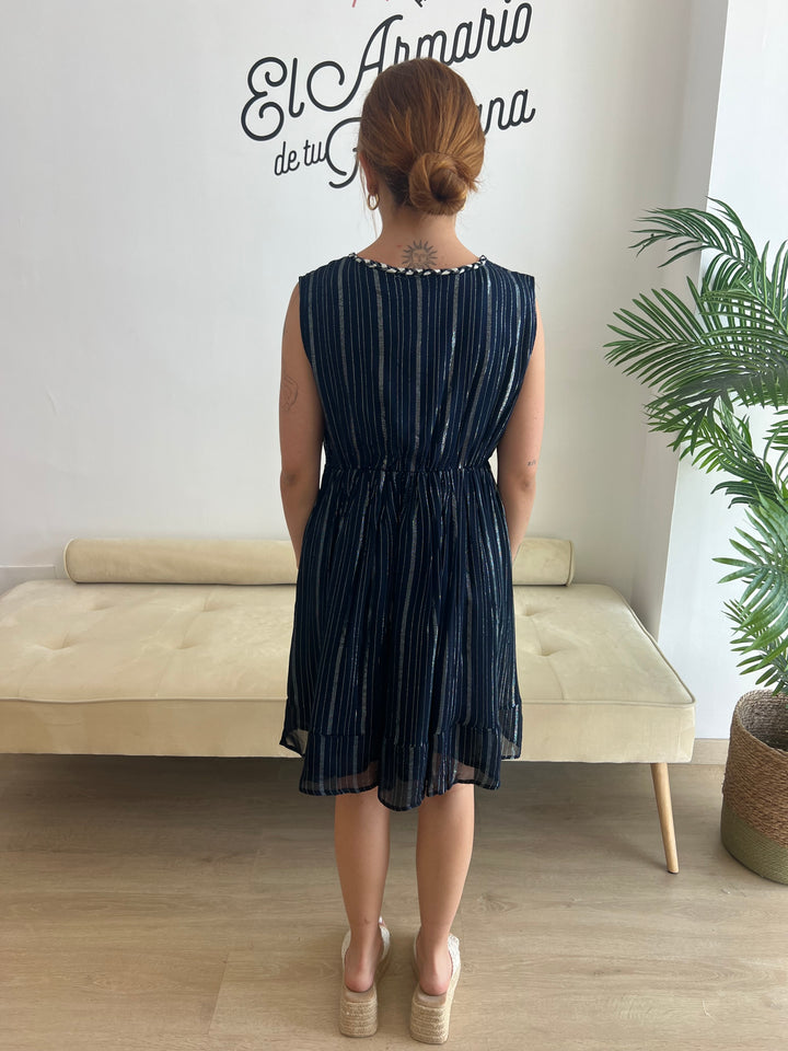 Vestido Lanzarote azul marino