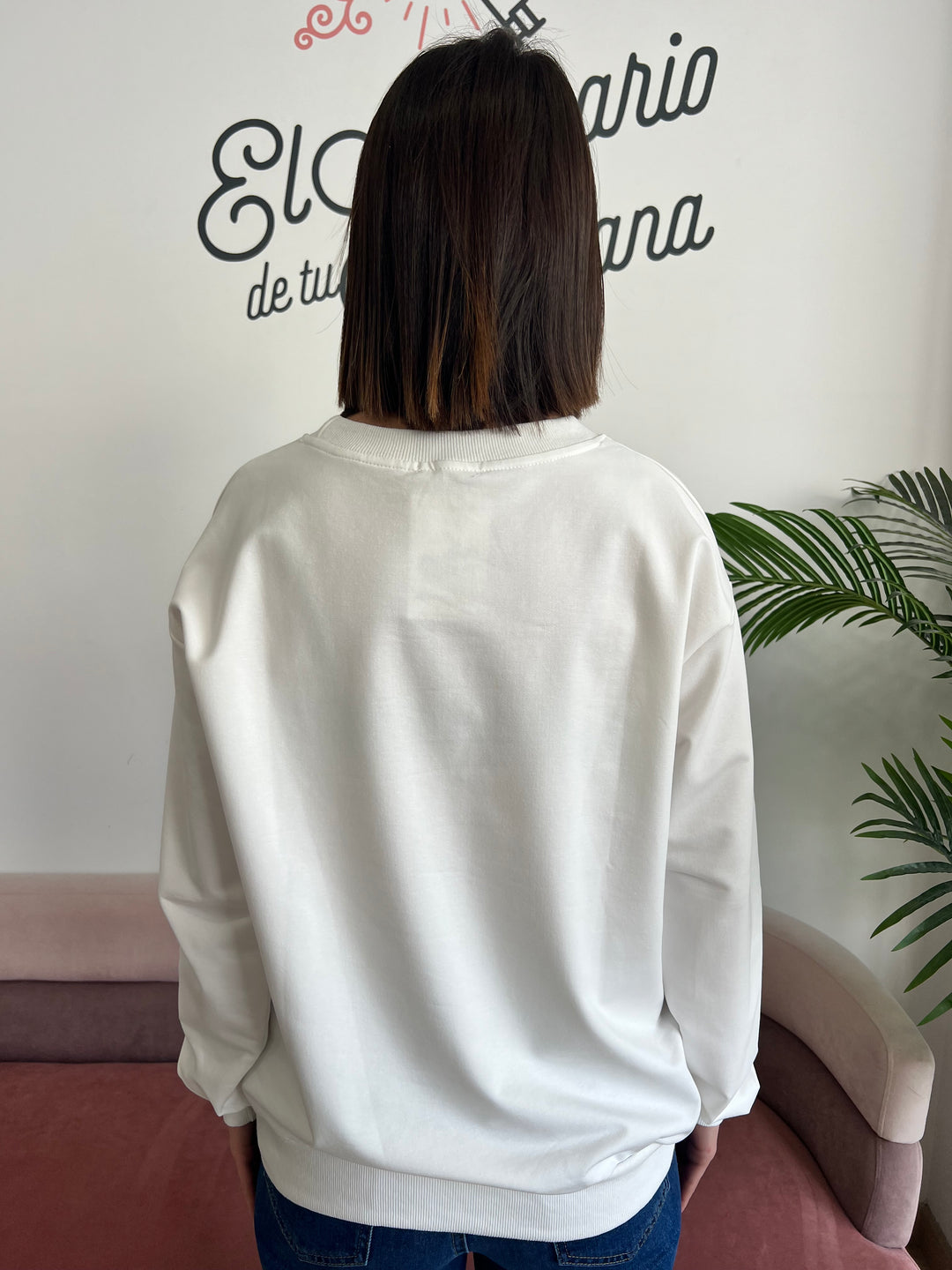 Sudadera Tiger blanco