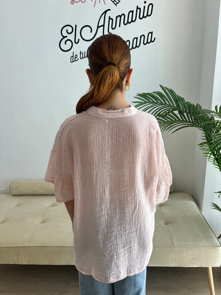 Camisa Sara rosa
