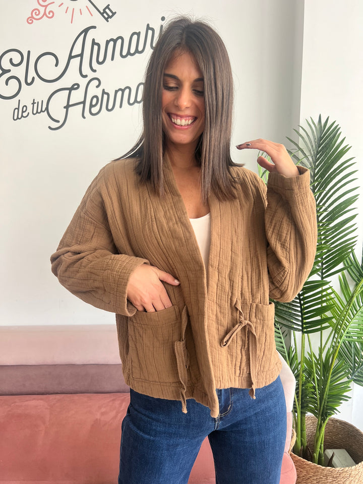 Chaqueta Belén Marrón