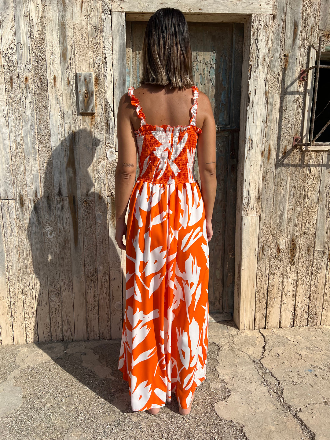 Vestido Úrsula naranja