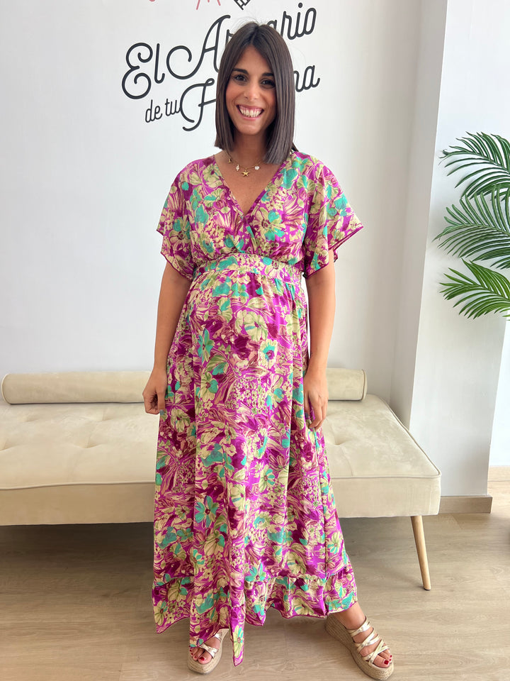 Vestido Xiomara morado