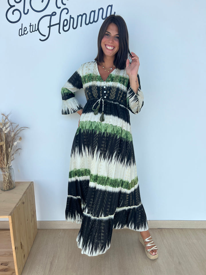 Vestido Manuela verde